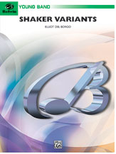 Shaker Variants Concert Band sheet music cover Thumbnail